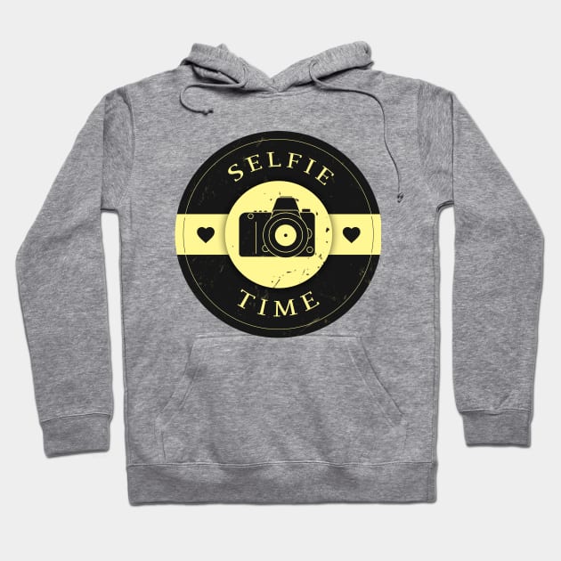 Selfie photo print Hoodie by Polikarp308